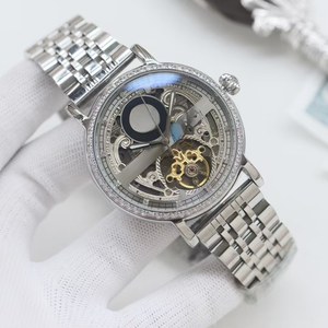 Reloj Mecánico de Lujo para Hombre, Marca de Prestigio, Correa de Acero Inoxidable, Cristal de Zafiro, Resistente al Agua 30 Bar, Estilo Deportivo Minimalista - Product Image 4