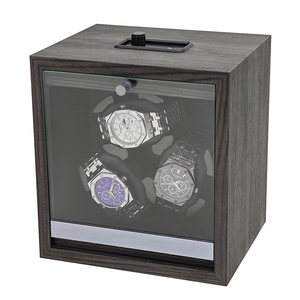 Trung Quốc Nhà sản xuất sang trọng dọc an toàn 3 khe cắm tự động hoạt động câm gỗ xem Winder hiển thị lưu trữ trường hợp đối với cổ tay đồng hồ - Product Image 4