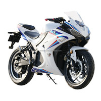 Vélo de sport électrique à deux roues à grande vitesse direct d'usine Wuxi batterie au lithium 72V 60/80/100A vitesse maximale 160 km/h vélo de saleté adulte