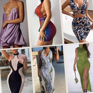 ขายส่งชุดเดรสผ้าฝ้ายคุณภาพสูง, สินค้าเสื้อผ้ามือสองคละแบบ - Product Image 3