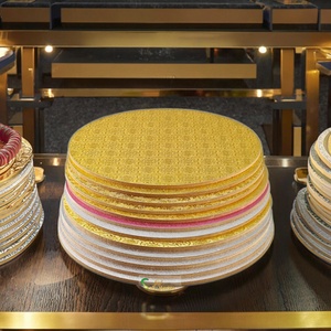 ฐานรองเค้กไม้ MDF รูปทรงกลม ลายพิมพ์ตามสั่ง Sunshie - Product Image 1