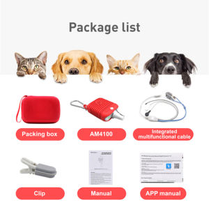 <span class=keywords><strong>Monitor</strong></span> Veterinário de Sinais Vitais Múltiplos BERRY AM4100 Bluetooth para Uso Doméstico <span class=keywords><strong>Monitor</strong></span> de Pacientes Veterinários para Animais de Estimação - Product Image 2