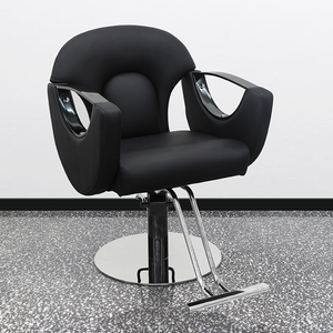 Un nouveau fauteuil de <span class=keywords><strong>salon</strong></span> de coiffure haut de gamme avec fonction réglable et rotative pour les salons de coiffure - Product Image 1