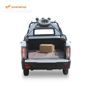 Jinpeng Low Speed New Style 2 Seat Mini Pick Up 4x4 Electric Car Truck Pickup