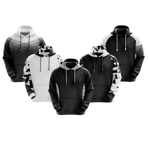 Entrega rápida Diseño personalizado Tu propia marca Sudadera con capucha de alta calidad para hombre Sudadera con cremallera - Product Image 4