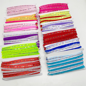 Pita Organza Tulle 25mm 1 inci, Renda, Rumbai, Lipit, Kain untuk Kostum, Gaun Boneka, Payet, Jahitan, Tas, Sepatu - Product Image 2