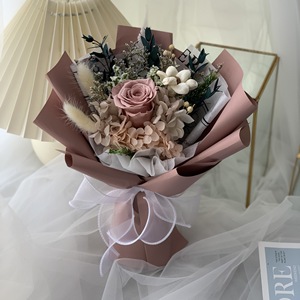 Roses stabilisées éternelles personnalisées, durables 3-5 ans, <span class=keywords><strong>pour</strong></span> décoration Saint-Valentin <span class=keywords><strong>et</strong></span> remise de diplôme - Product Image 5