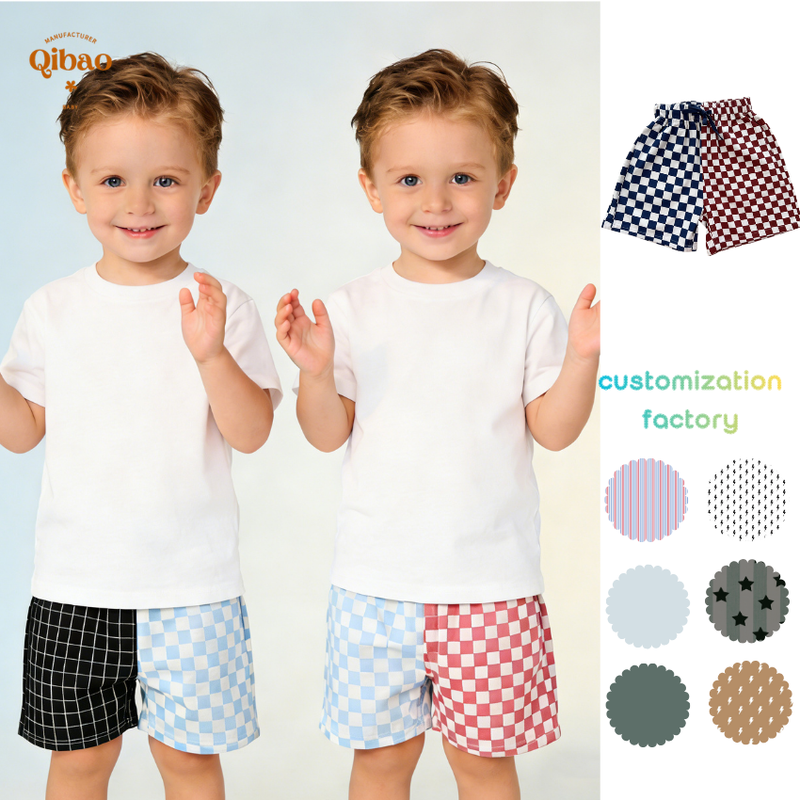 Premium 100 Cotton Twill Patchwork Shorts