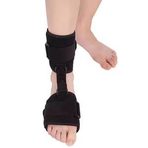 Attelle de cheville réglable en nylon pour fasciite plantaire, stabilisateur de pied tombant avec protection - Product Image 1