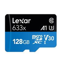 Carte mémoire Lexar TF 633X à succès – 64 Go, 128 Go, 256 Go – Jusqu'à 100 Mo/s, C10, U3, U1 pour téléphone, appareil photo, caméra embarquée