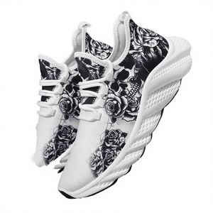 New Breathable Men's Fashionable White Thick-Soled Sneakers Board Shoes Spring Summer Autumn Winter PVC <b>Insole</b> - Product Image 2