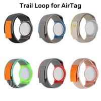 Bracelet pour Airtag, bracelet GPS pour enfants pour Apple AirTag Nylon Watch Band Tracker Case Strap Holder pour enfants adultes animaux de compagnie