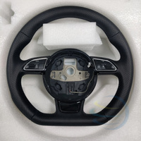 Volant en cuir pleine fleur de qualité OEM pour Audi en stock, compatible avec Audi A3 S3 RS3 A4L A5 S5 RS5 A6L A7 S7 RS7 Q2L Q3 Q5 Q5L Q7