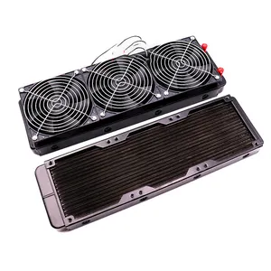 120mm 240mm 360mm Radiator aluminium pendingin air penukar panas untuk mesin kecantikan Laser