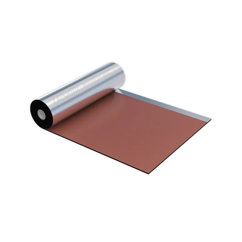 Waterproof Pottery Tile Red Weather Resistant Membrane Self-adhesive Waterproof Coiled Material