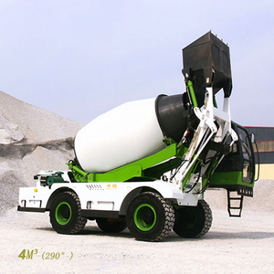 รถผสมคอนกรีตขนาดเล็กแบบมีโครงสร้างสี่ล้อ บรรทุกเองได้ ขาย - Product Image 2