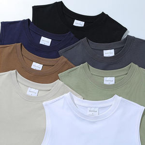 Conjunto personalizado de camiseta sin mangas y pantalones cortos de alta calidad, ropa deportiva, chaleco de gimnasio, camiseta sin mangas, conjuntos de pantalones cortos para hombres con sudaderas con capucha - Product Image 3