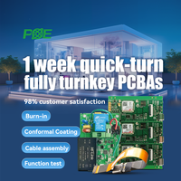 Dispositivo IoT para Hogar Inteligente, PCBA de 2 Capas, Servicio Llave en Mano de Fabricación de PCBA DIP con Gerber