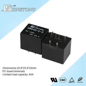 Sinetong BM940-C-S 40A/14vdc thu nhỏ <span class=keywords><strong>7</strong></span> <span class=keywords><strong>Pin</strong></span> SPDT Auto Car <span class=keywords><strong>Relay</strong></span> 40A/14vdc công suất cao cho ô tô bảo vệ kín liên hệ với - Product Image 6