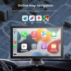 จอติดรถยนต์ขนาด 9 นิ้ว รองรับ CarPlay ระบบนำทางความละเอียดสูง แบบไร้สาย รองรับ Android Auto และ Carplay - Product Image 3