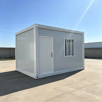Maison conteneur démontable à montage facile, cabine de stockage préfabriquée pour entrepôt logistique
