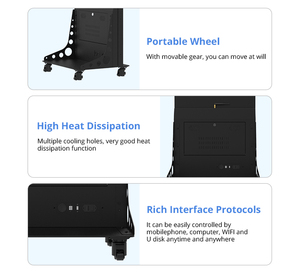 Hushida thiết kế mới tầng thường vụ phần mềm điều khiển <span class=keywords><strong>LED</strong></span> Poster ánh sáng màn hình kỹ thuật số biển P2 Poster <span class=keywords><strong>LED</strong></span> màn hình hiển thị - Product Image 5