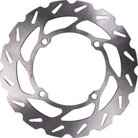 Suku cadang sepeda motor Trail pabrik, Rotor cakram rem depan sepeda motor Trail 250mm Disco De Freno untuk Suzuki RMZ 250 450 RMX 450Z