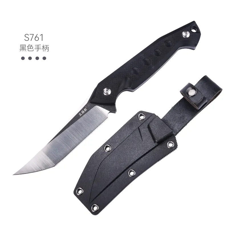 Sanrenmu S755 Fixed Blade Knife 8CR13MOV With Sheath Outdoor Camping Survival Tactical Hunting Knife Edc Combat Tool