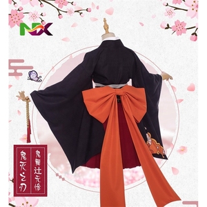 Ventes en gros de costumes de cosplay d'anime pour femmes, inspirés de 'Slayer', 'Kimetsu no Yaiba', avec Tanjirou Kamado <span class=keywords><strong>Nezuko</strong></span> - Product Image 5