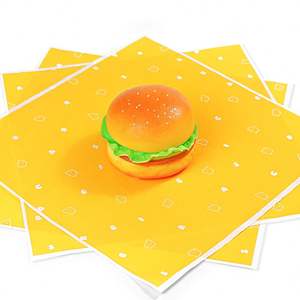 Papier ciré PE personnalisé simple face pour sandwichs, hamburgers, emballage de biscuits, gâteaux, bonbons, pizzas - Écologique et recyclable - Product Image 4