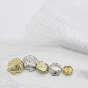 3D Đại Dương Phong Cách Hình Dạng Không Thường Xuyên Sao Biển Trang Trí Kim Loại Chân Nút Cho Quần Áo - Product Image 4