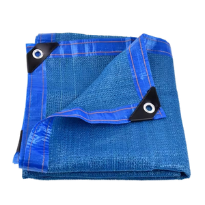 HDPE chống UV bạt màu xanh 8Pin chống nước dù để che nắng Net cho nhà máy nhà nơi trú ẩn ngoài trời mái hiên hồ bơi Bìa - Product Image 1