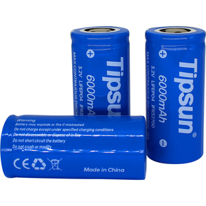 Baterai Tipsun 32650 Lifepo4 3.2v 6000mah Bateria Litio Isi Ulang untuk Senter UV - Product Image 3