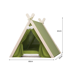 Universal Tent House Washable Pet Cat Pet Tent Soft <strong>Bed</strong> Outdoor Pet Fence with Tent - Product Image 2