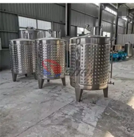 Machine de fabrication de vin de Fruits, équipement de fermentation à enveloppe de refroidissement de réservoir de vin à faible coût Offre Spéciale