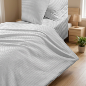 Tissu satiné rayé imperméable écologique de haute qualité, vente en gros, sur mesure, directement de l'usine, luxe, tissage lisse, pour hôtels - Product Image 2