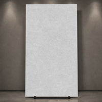 Dalles en pierre frittée gris clair de 900x1800mm, épaisseur 9mm, émaillées, antidérapantes, pour sols de salle à manger et projets de murs de fond