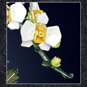 Mould King 24108 1014 Uds flor Serie orquídea bonsái flor ornamento modelo de bloques de construcción juguete educativo técnico regalo de Festival - Product Image 5