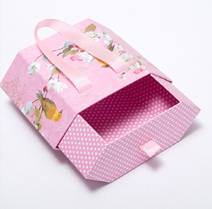 Caja de Regalo Plegable de Dos Piezas - Empaque Plegable Colorido con Asa de Mano, Tamaño Personalizado, Alta Gama - Product Image 5