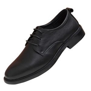 <b>Dress</b> Shoes Oxfords Round Toe Lace-up Genuine Leather All Seasons Wedding Men's Formal Shoes - Product Image 5