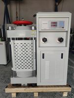Máquina de Ensayo de Compresión Hidráulica de Cuatro Columnas, 3000 KN de Capacidad, Visualización de Fuerza de Carga en Tiempo Real, Software en Inglés, 1 Año de Garantía para Construcción