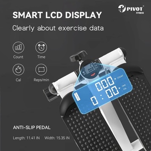 <span class=keywords><strong>Mini</strong></span> <span class=keywords><strong>stepper</strong></span> d'intérieur pour fitness à domicile, <span class=keywords><strong>Twister</strong></span> aérobique avec compteur et bande de résistance pour le levage des hanches et le resserrement abdominal - Product Image 6