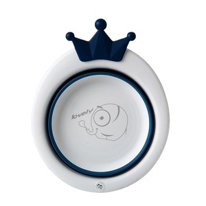 Lavabo para Bebé en Forma de Manzana, de Plástico, Verde, Rojo, Azul, de 0 a 12 Meses, Portátil, Plegable, Compresible, para Recién Nacidos - Product Image 5