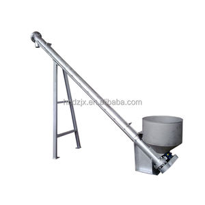 Dzjx Aanpasbare Lengte Roestvrijstalen Kunstmest Schroef Feeder Bulk Zak <span class=keywords><strong>Auger</strong></span> Feeder Productielijn Transportschroef Transportband Transportband - Product Image 6
