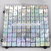 Panneaux de fond scintillants modulaires pour décoration murale de fête, parfait pour les photos de remise de diplôme et d'anniversaire