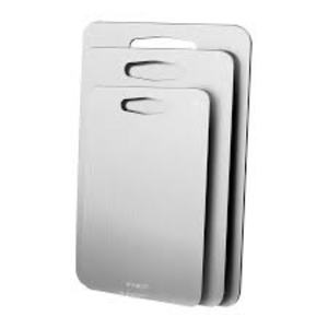 Planche à découper en acier inoxydable pour la maison et la cuisine pour le pain Fruits Légumes Excellent compagnon pour un usage domestique - Product Image 5