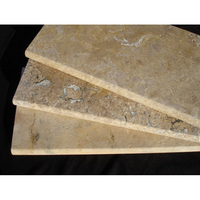 Taille des carreaux de marbre travertin beige naturel