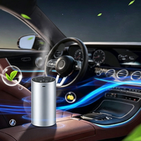 Diffuseur de parfum portable sans eau en alliage d'aluminium de luxe 2000 mAh rechargeable Type-C avec minuterie pour voiture