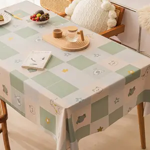 Waterproof and oil-proof tablecloth tablecloth home coffee table cloth