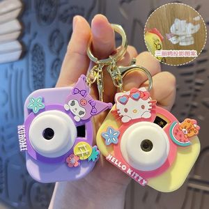 Creative Plastic Projection Camera Keychain Cute Cartoon Bag Charm Pendant Fashion Portable Decorative <strong>Accessories</strong> - Product Image 1